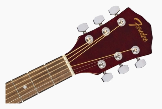 Fender FA 125 Dreadnought Acoustic Guitar - Full Size Steel String Beginner Guitar for Adults & Teens - Perfect for Campfires, Lessons & Home Practice