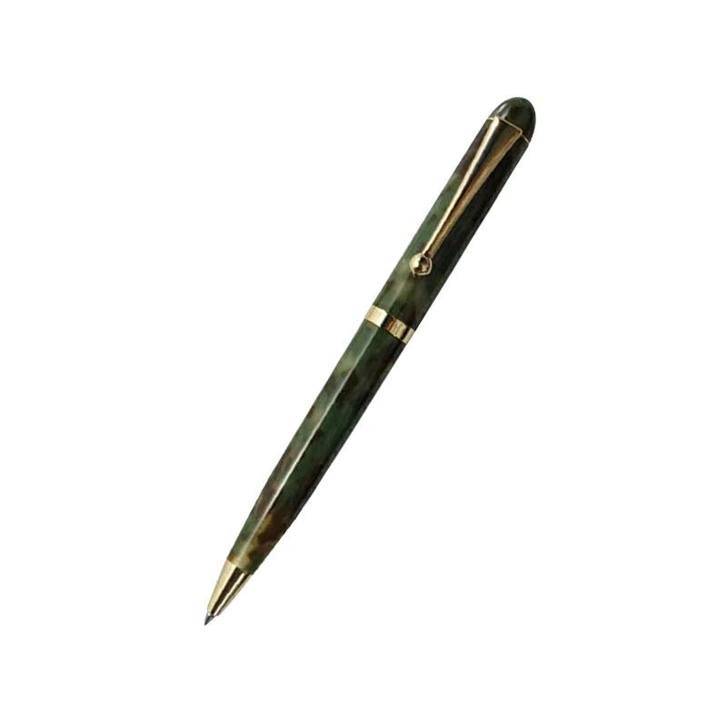 Japanese Matcha Azuki Ballpoint Pen - Handmade in Japan, Premium Writing Instrument for Office, School & Gift Giving