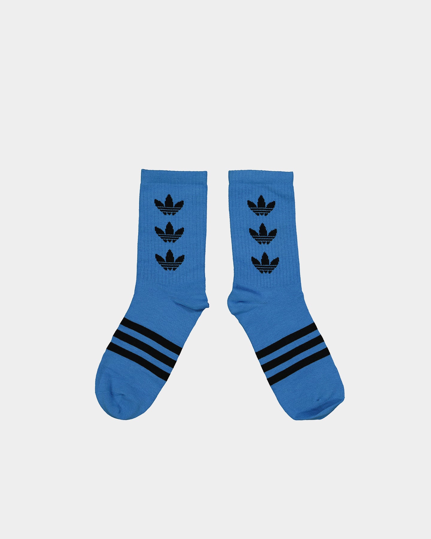 Adidas Graphic Crew Socks 5-Pack - White, Black & Blue Athletic Socks for Men & Women - Perfect for Running, Gym & Casual Wear