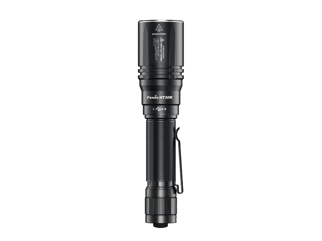 Fenix HT30R 1000 Lumen White Laser LED Flashlight - High Power Tactical Light for Hunting, Camping & Outdoor Adventures (Discontinued)