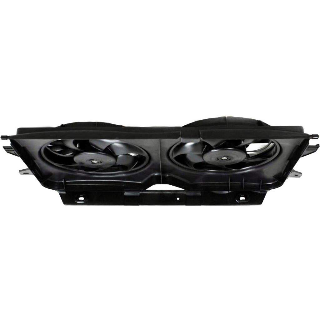 2005-2007 Dodge Caravan/Grand Caravan Radiator Cooling Fan - Dual Fan Replacement Part #CH3115145 & 4677695AB - Perfect for Engine Overheating Prevention & Summer Driving