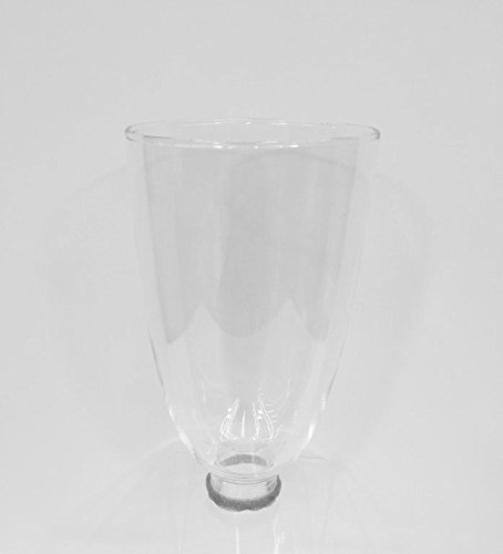 Biedermann & Sons Handcrafted Mouth-Blown Crystal Globe Candle Holder - Elegant Home Decor for Dining Table, Wedding Centerpiece & Holiday Ambiance