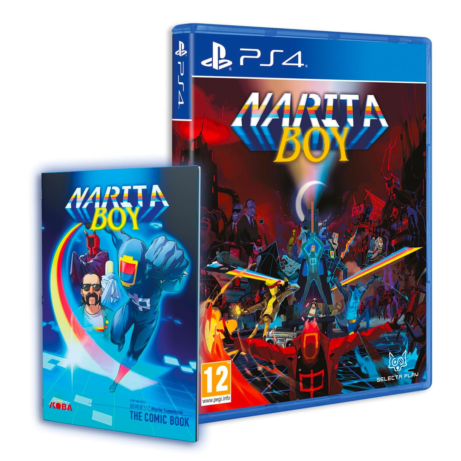 Narita Boy PS4 Game - Retro-Inspired Action Adventure for PlayStation 4 | Perfect for Fans of 80s Nostalgia & Side-Scrolling Platformers