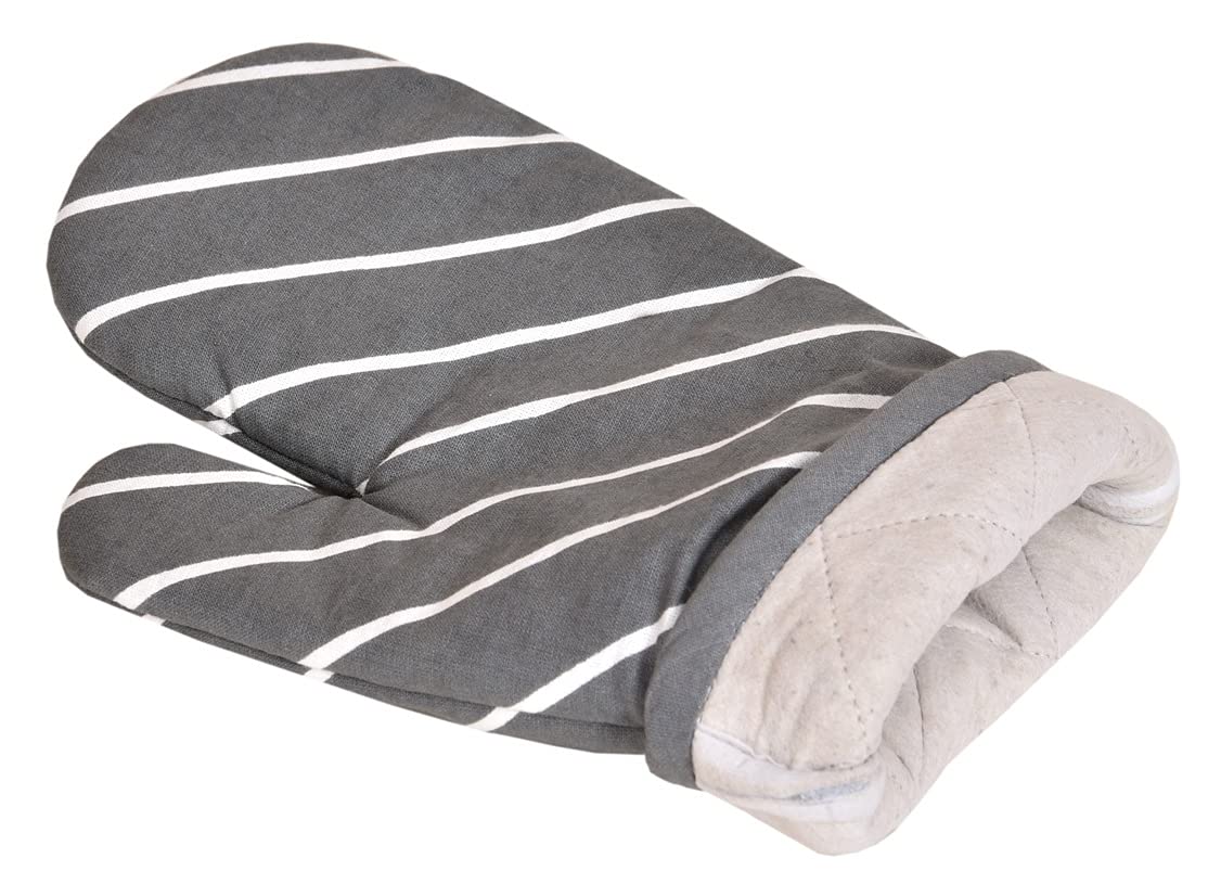Yellow Weaves™ 100% Cotton Heat Resistant Oven Mitts - Microwave & Kitchen Safe (Pack of 2) - Perfect for Baking, Grilling & Cooking Protection
