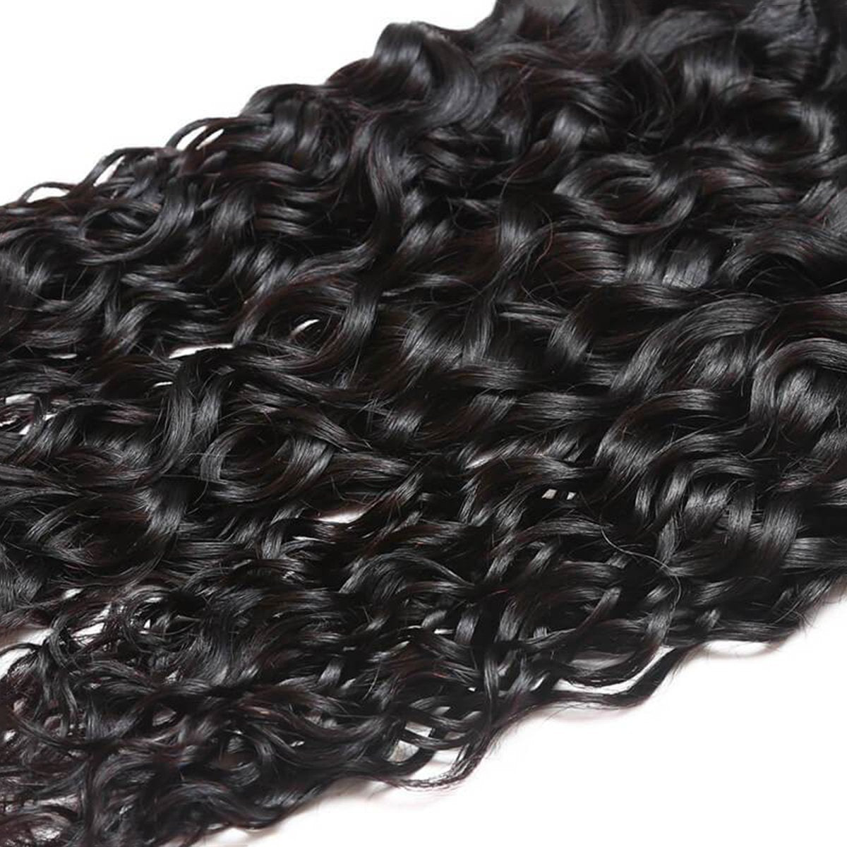 Natural Black Italian Curly Virgin Human Hair Frontal Bundle Deals - Perfect for Wigs, Weaves & Extensions for Stunning Hairstyles