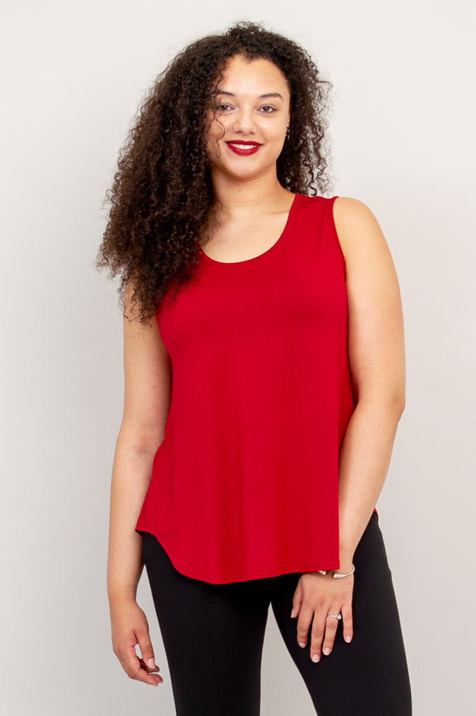 Stylish Jazz Tank Top with Lipstick Print - Soft Bamboo Fabric for Women - Perfect for Casual Wear, Music Festivals & Summer Outfits