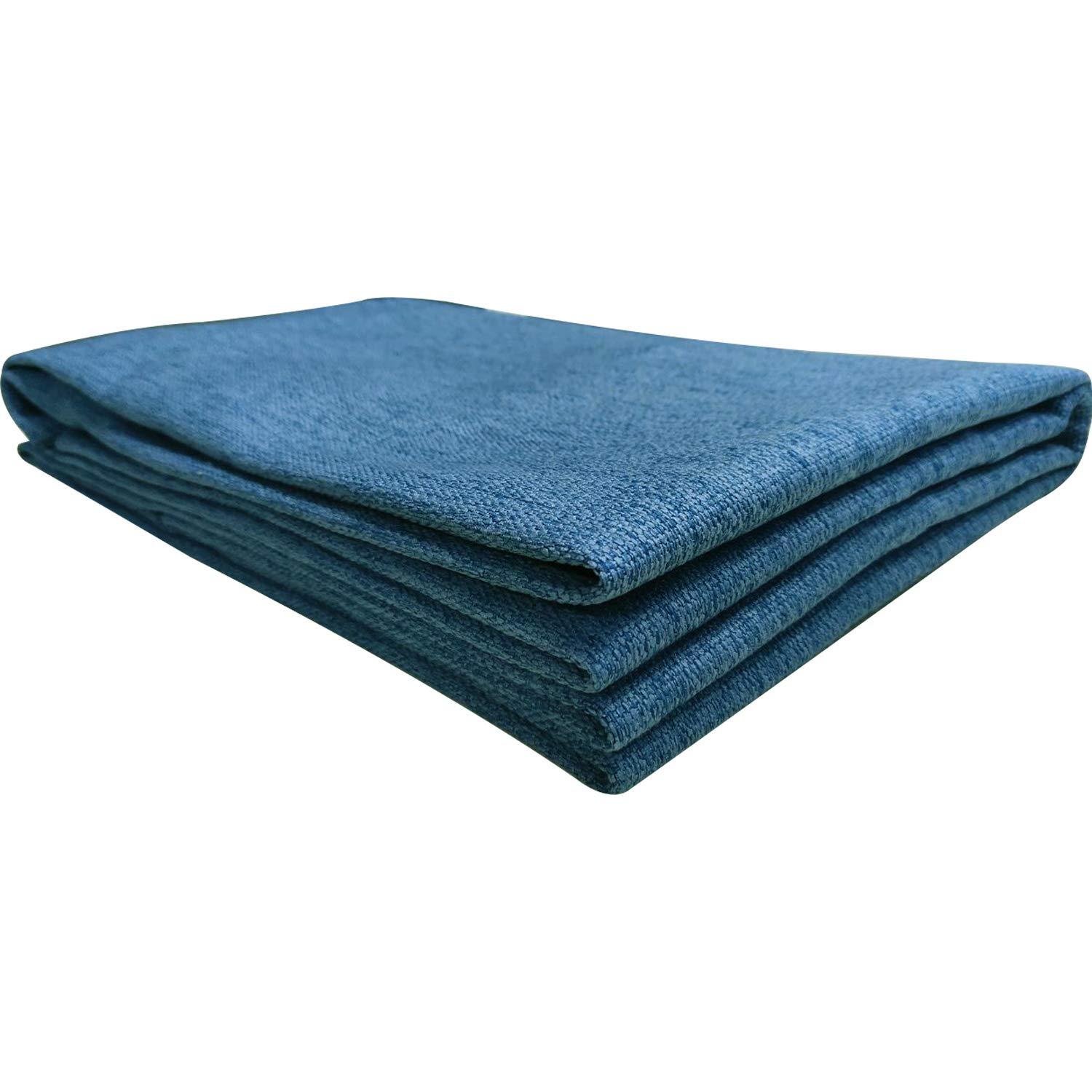 WOWMAX Blue Triangle Pillow Cover for Reading, Bolster, Headboard, Backrest - California King Size - Perfect for Bed, Sofa, and Office Comfort