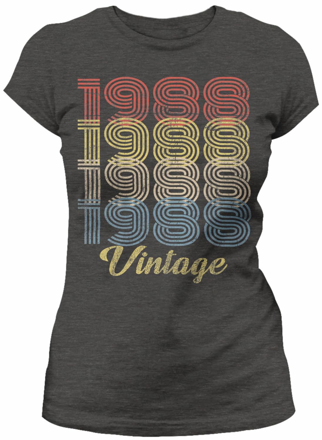 Vintage 1988 Retro 37th Birthday T-Shirt for Women - Unique 37 Year Old Birthday Gift - Perfect for 1988 Birth Year Celebrations & Milestone Parties