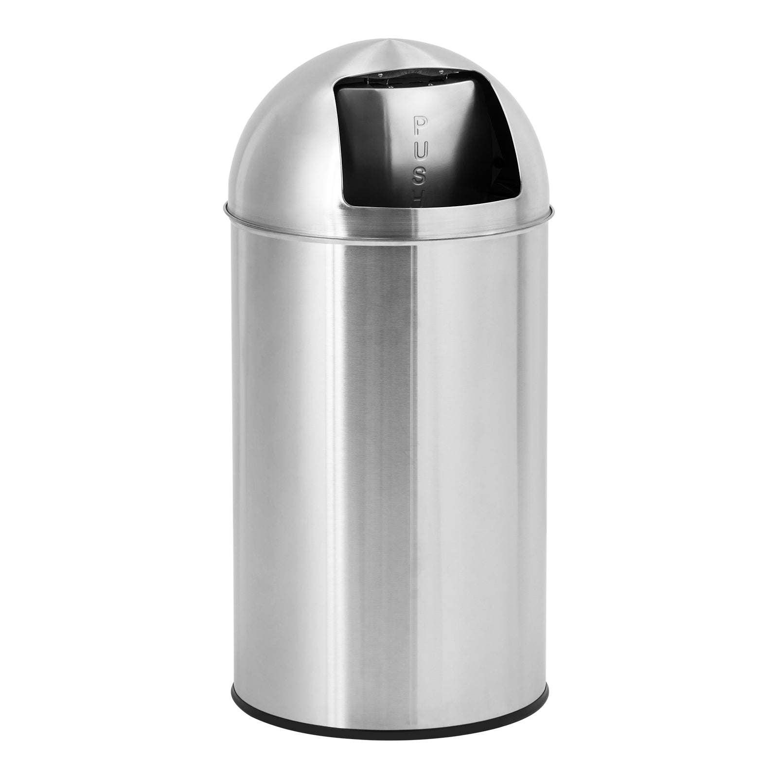 **GARVEE 18.5 Gallon (70 Liter) Stainless Steel Trash Can with Push Lid - Heavy Duty Commercial Garbage Bin, Removable Inner Bucket for Easy Cleaning - Perfect for Outdoor, Kitchen, Office & Restaurant Use**
