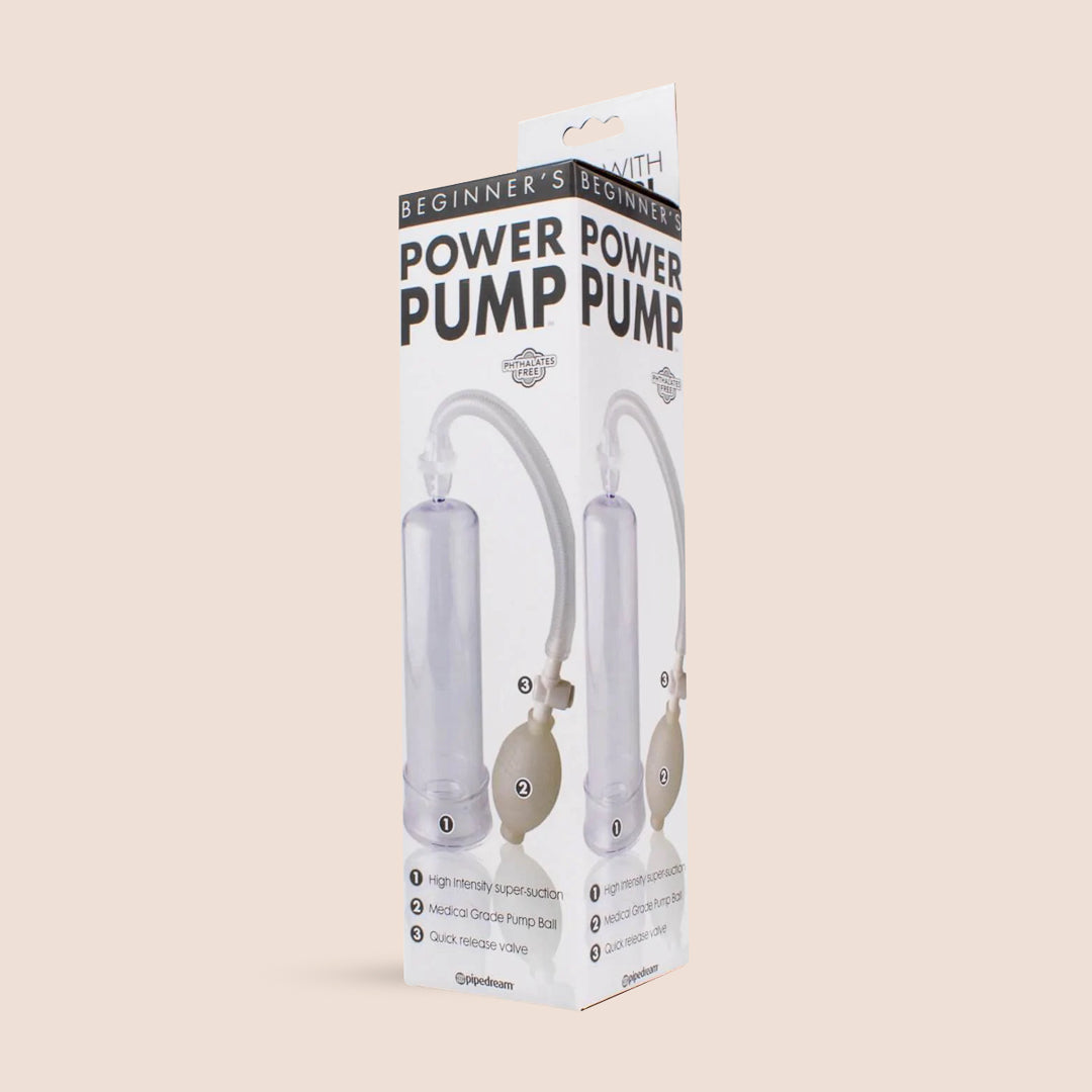 Beginners Power Penis Pump - Flexible PVC Pump for Enhanced Performance & Comfort | Ideal for Men's Health, ED Support & Intimate Wellness
