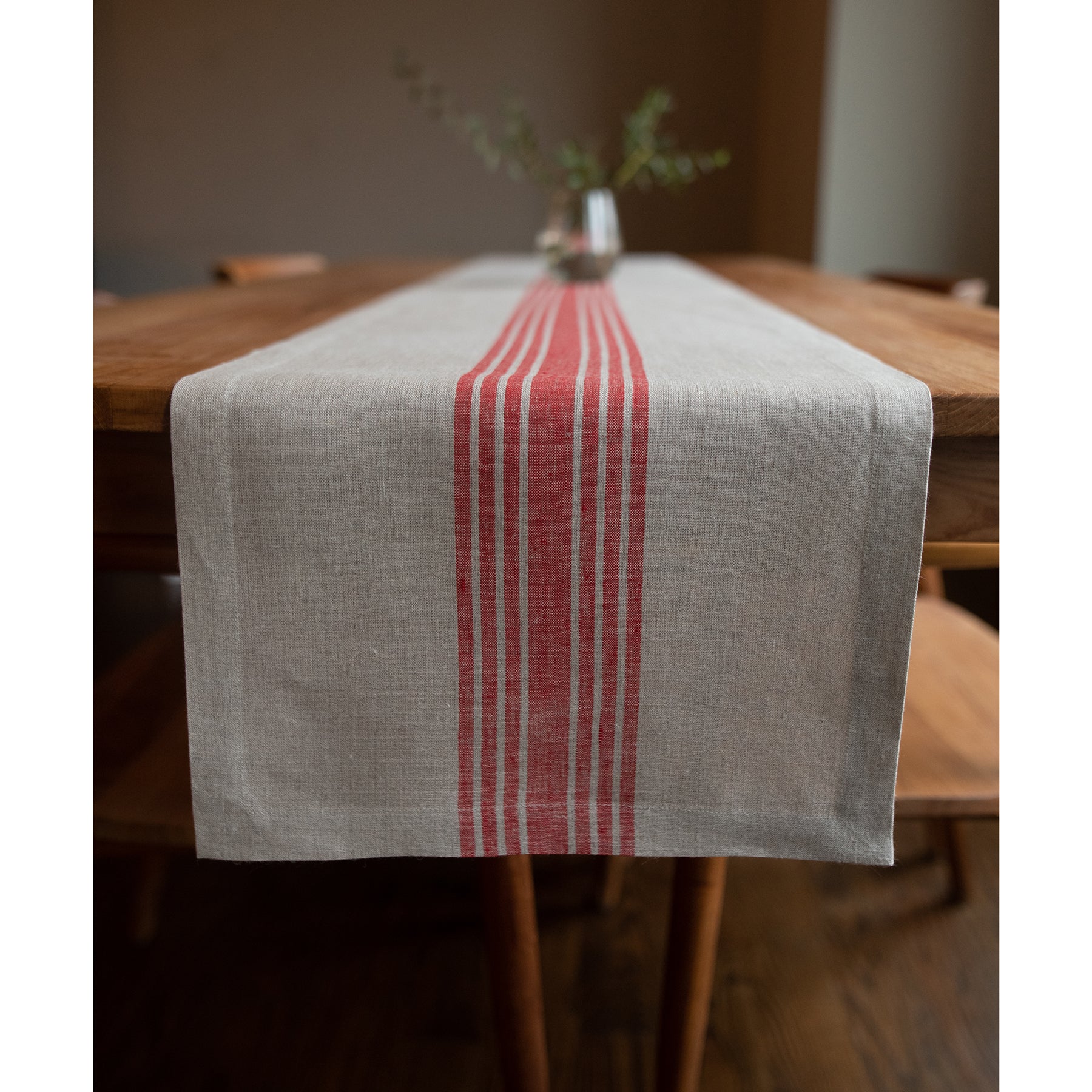 Red and Natural Farmhouse
