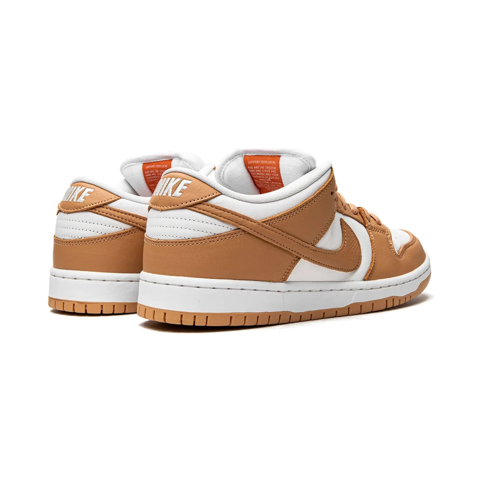 Nike SB Dunk Low Light Cognac Sneakers - Men's Casual Skateboarding Shoes for Streetwear & Urban Fashion