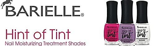 Barielle Hint of Tint Nail Moisturizing Treatment - Hint of Berry Color | Hydrating Nail Polish for Dry Hands | Perfect for Daily Moisture & Natural-Looking Nail Tint