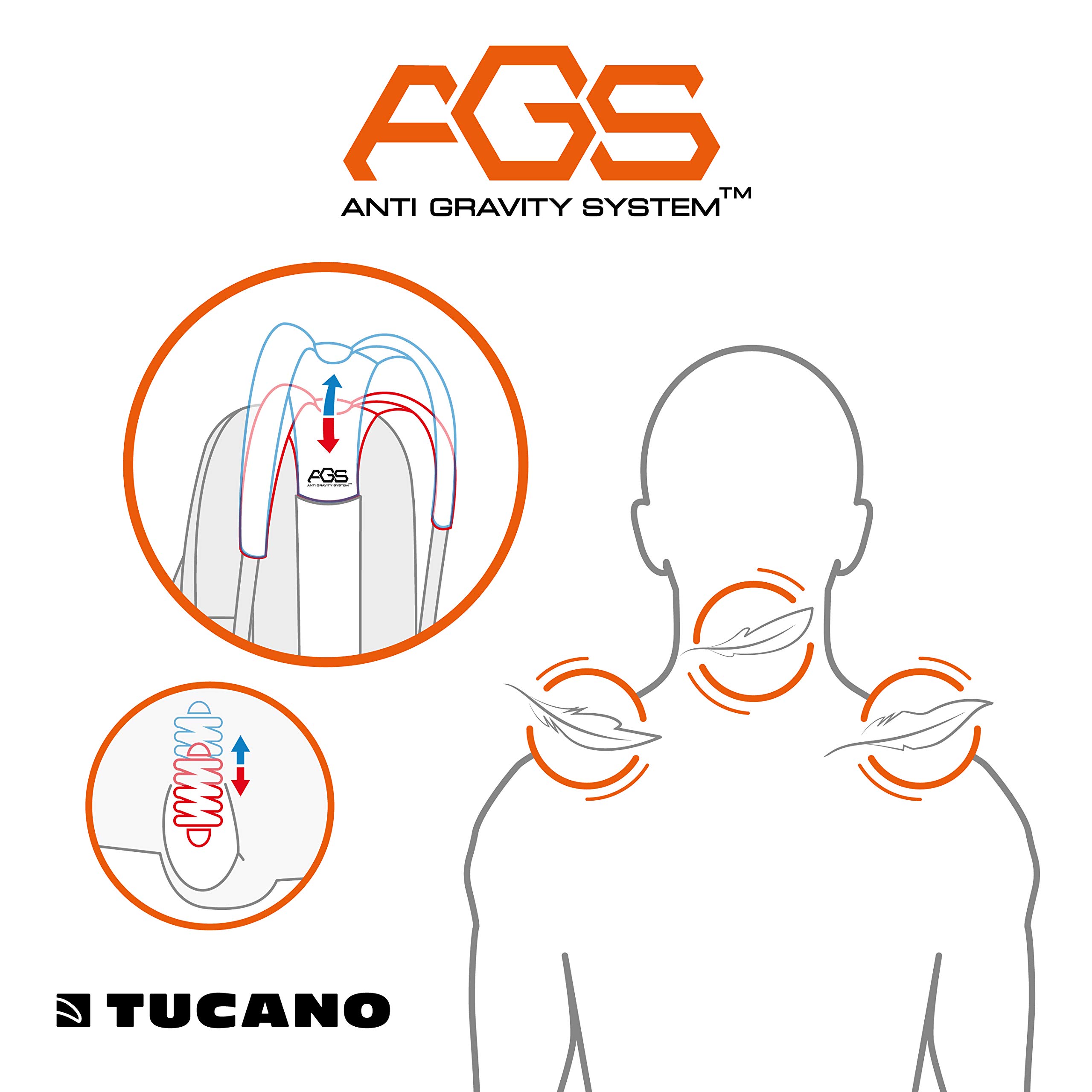 Tucano MARTE GRAVITY AGS AntiGravity Backpack for 16