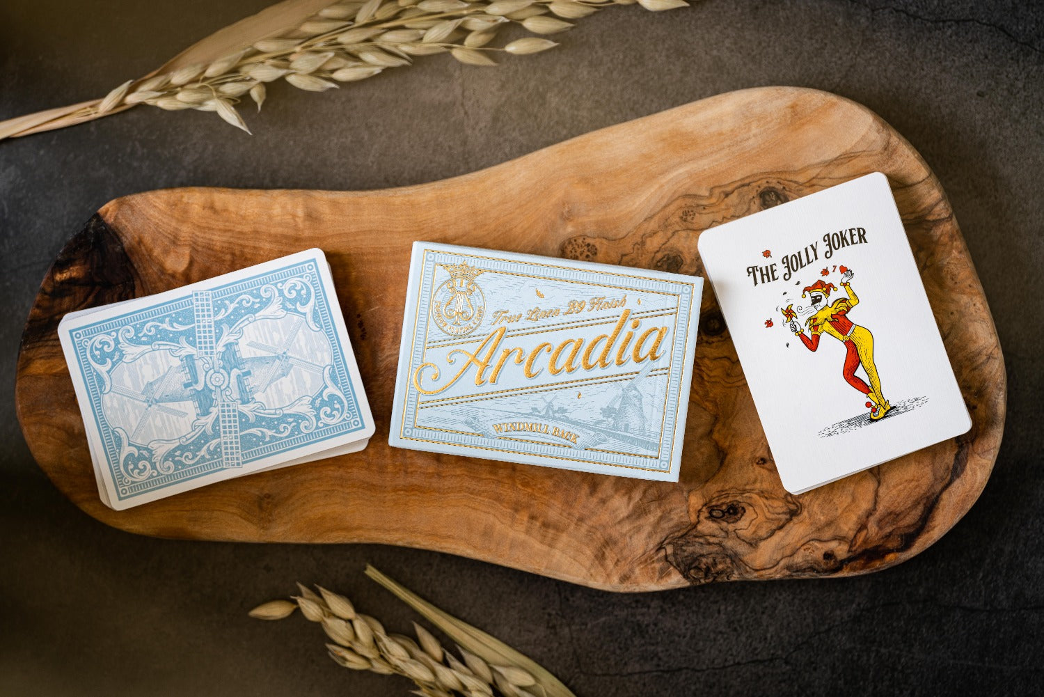 Premium Windmill Back Azure Blue Playing Cards - Classic Casino Style for Poker, Magic Tricks & Card Games - Perfect for Game Nights & Professional Performances