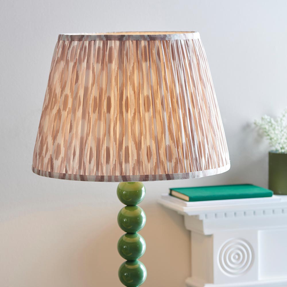 Auralis Ikat Floor Lamp with E27 Socket - Modern Handwoven Design for Living Room, Bedroom & Office Lighting