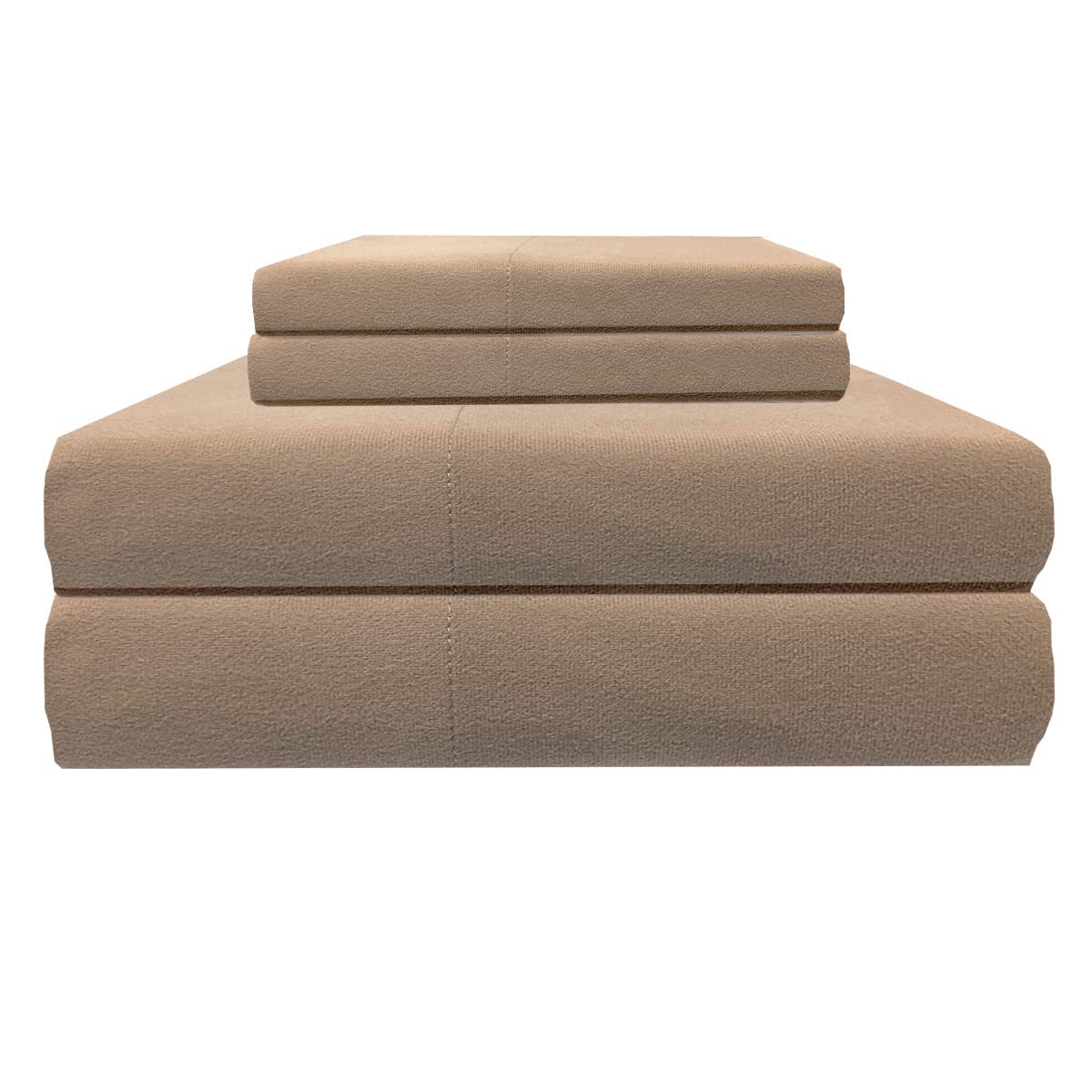 Thermee Micro Flannel Queen-Size Sheet Set - Ultra Soft & No Pilling Bed Sheets - 18