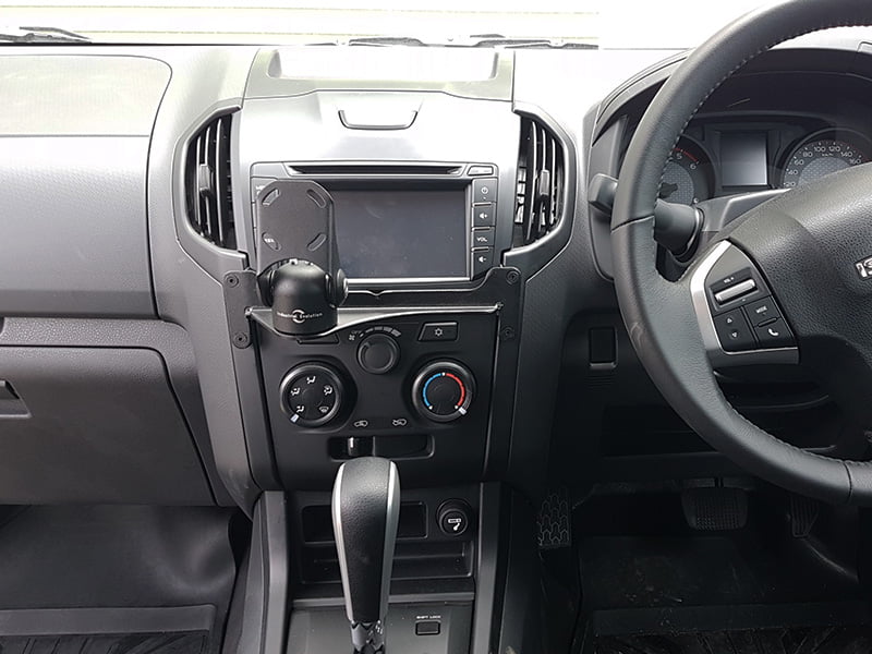 Isuzu D Max (2012-2017) Car Phone Mount - Industrial Evolution InDash Dashboard Holder for Safe Driving & Navigation | Perfect for Commuting, Road Trips & Delivery Services