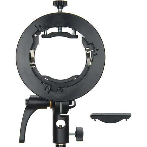 Godox S2 Speedlite Bracket for Bowens Mount - Universal Flash Bracket for Studio Photography, Portrait & Product Shoots