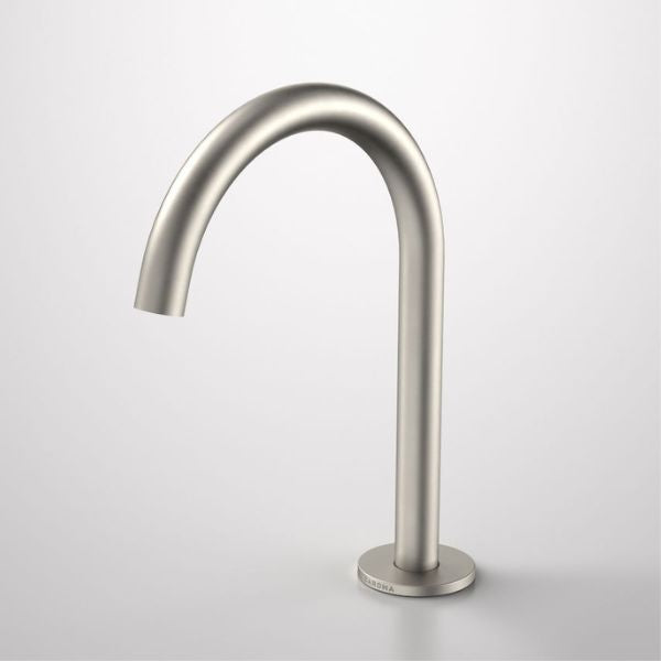 Caroma Liano II 160mm Brushed Nickel Swivel Outlet for Kitchen Sink - Perfect for Modern Homes & Small Space Solutions
