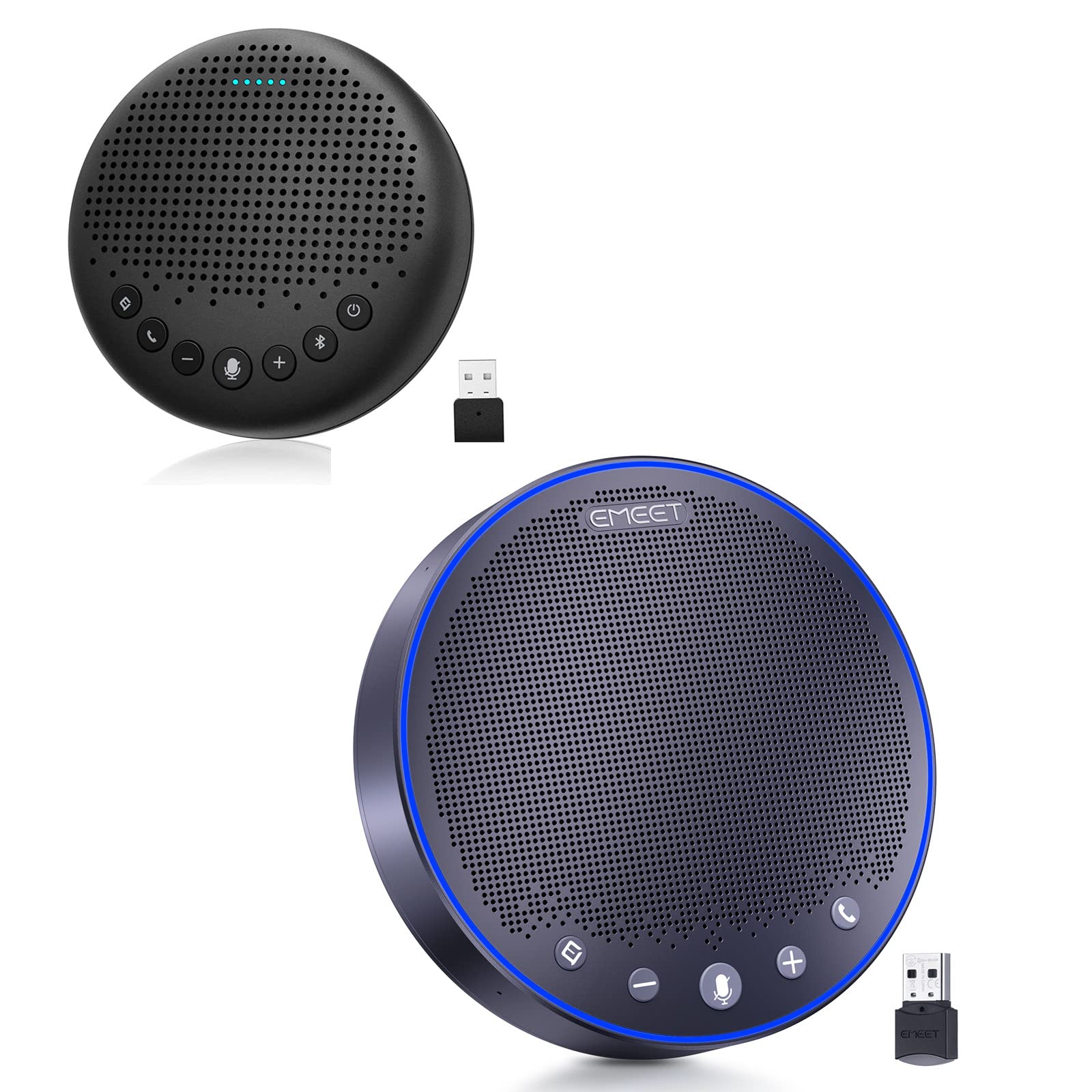 EMEET M3-Luna Wireless Bluetooth Speakerphone with Noise Cancellation - Perfect for Conference Calls, Home Office & Remote Work