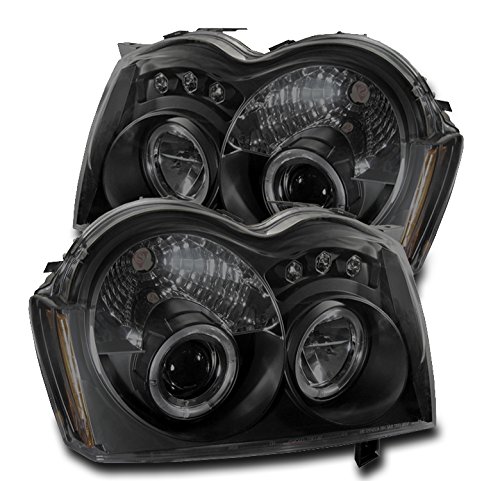 Black housing with smoke lens