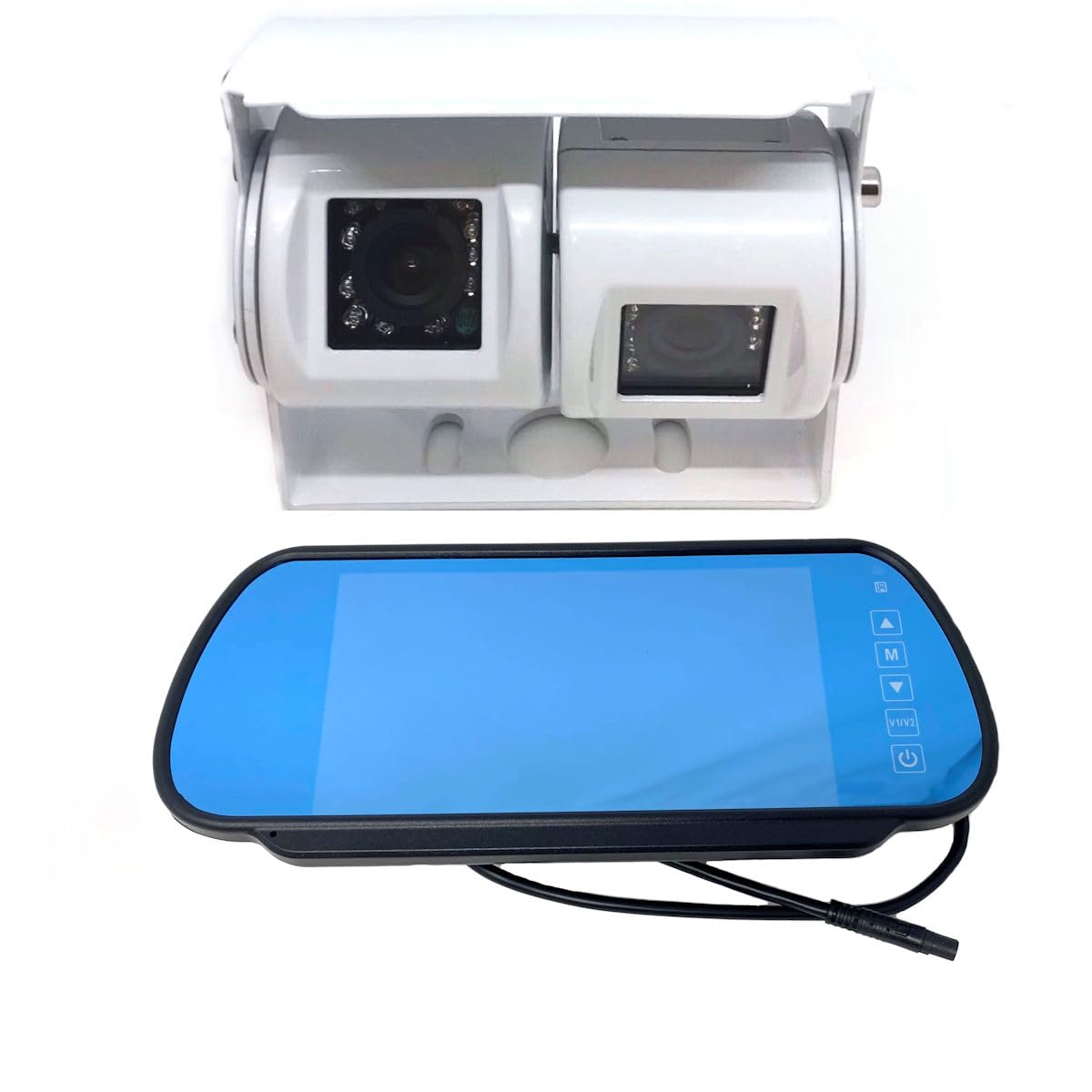 12V Dual Rear View Backup Camera for Motorhome & Van - 7