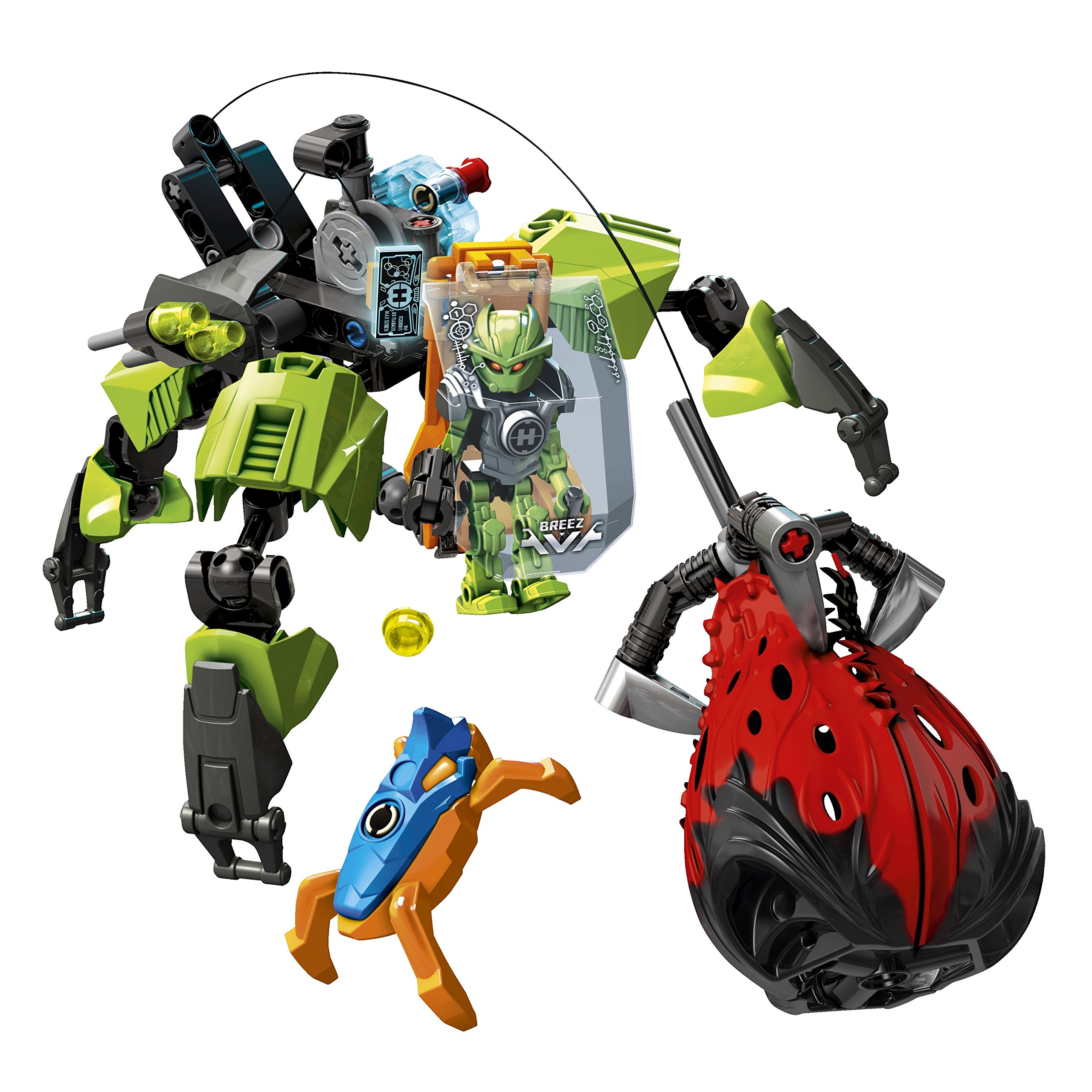 LEGO Hero Factory Breez Flea Machine 44027 Building Kit - 228 Pieces, Action Figure Toy for Kids Ages 8-12 | Creative Construction Play for Superhero Adventures & Collectors