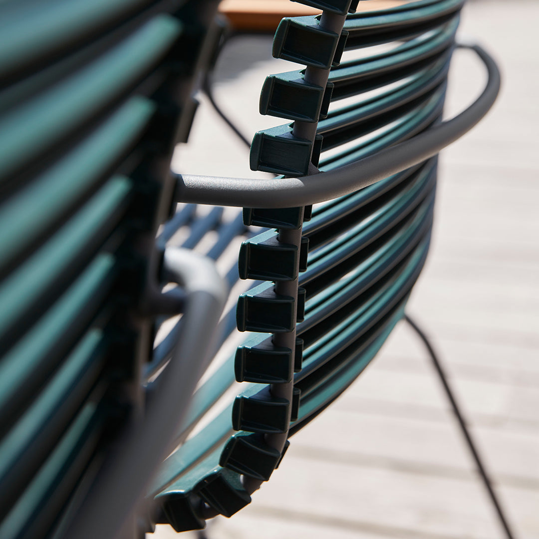Click Outdoor Dining Chair with Armrests - Patio, Garden, Poolside & Backyard Seating - Weather-Resistant & Comfortable