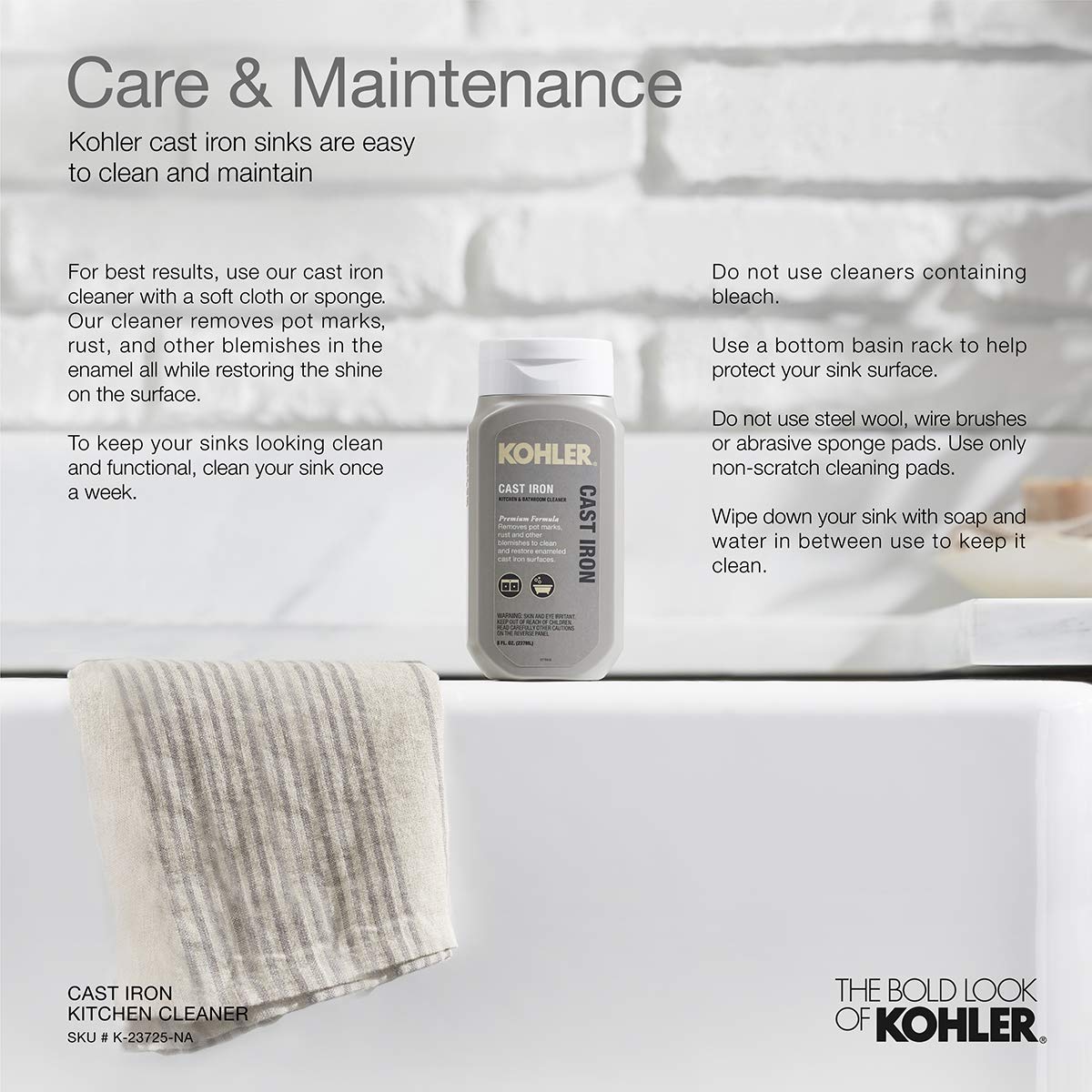 KOHLER K-5871-1A2-0 Riverby 33