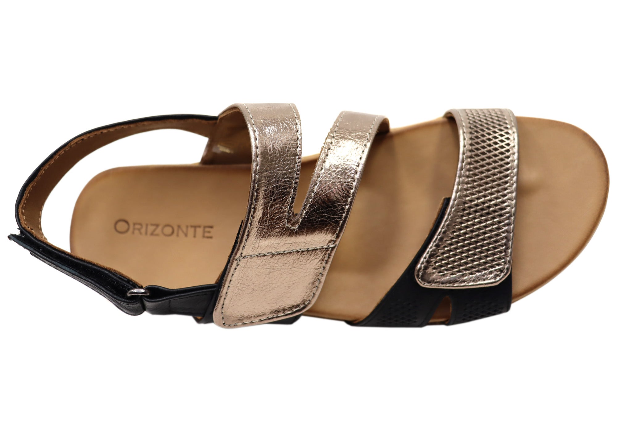 Orizonte Fawkner Women's Comfortable European Leather Sandals - Stylish & Breathable Summer Walking Shoes for Beach, Vacation & Casual Outings
