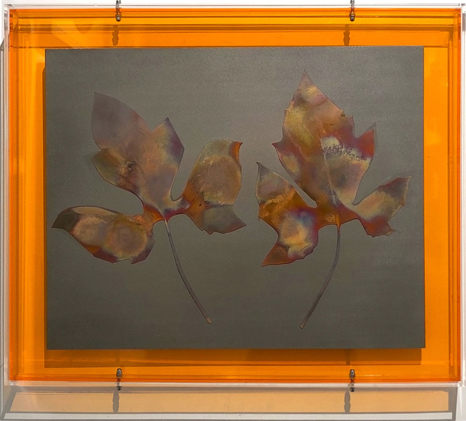 Handmade Brass Maple Leaf Engraving Art - Elegant Wall Decor for Home & Office - Perfect for Fall Season, Thanksgiving & Autumn Decorations
