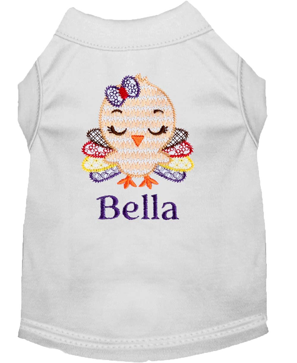 Personalized Thanksgiving Dog Shirt for Girls - Cute Turkey Print Pet Tee | Perfect for Thanksgiving Family Photos & Holiday Gatherings