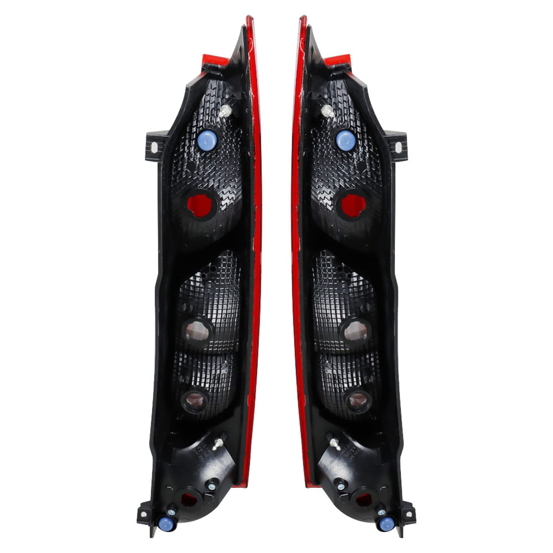 Rear Brake Tail Lights Assembly Replacement for Ford Transit Connect 2014-2020 - Left & Right Side Tail Lamps (Part #FO2801237 DT1Z13405B) - Perfect for Night Driving & Enhanced Vehicle Safety