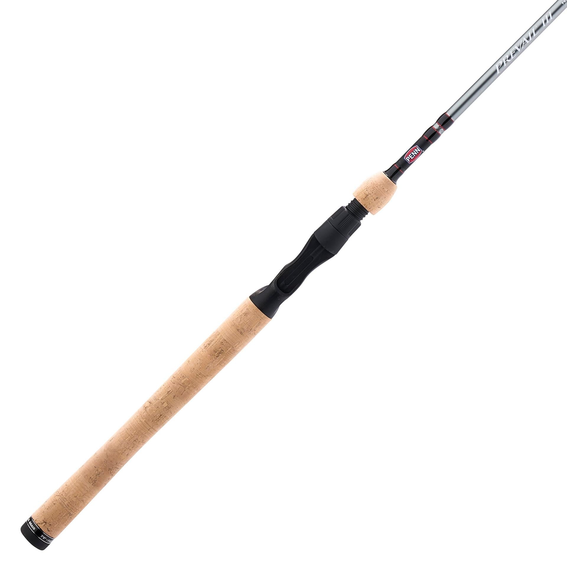 Prevail® III Inshore Casting Rod - Lightweight Saltwater Fishing Rod for Bass, Redfish, and Snook - Perfect for Kayak, Pier, and Shore Fishing Adventures