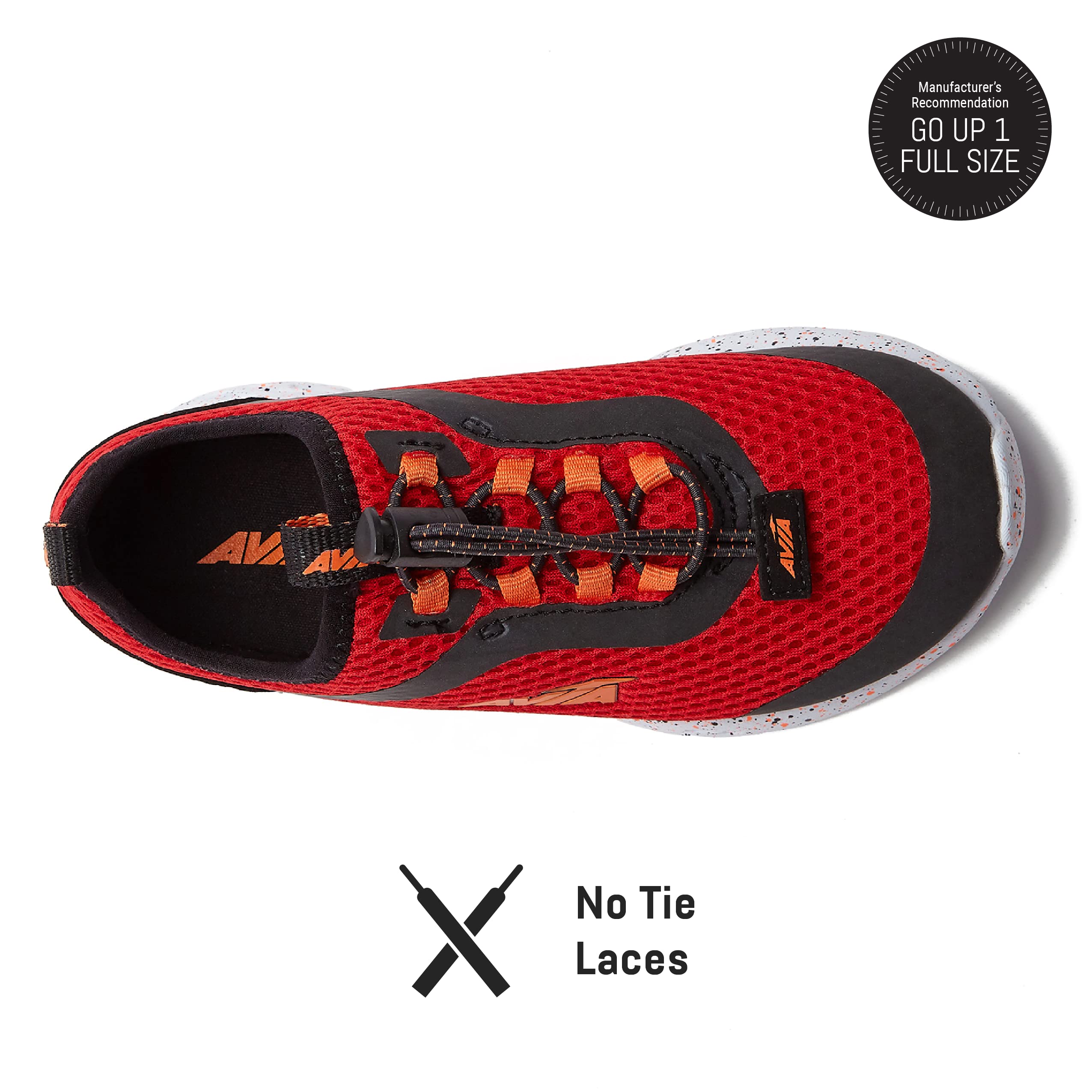 **Avia Avi Spirit Slip-On Boys' Sneakers - Lightweight Tennis, Athletic & Running Shoes for Toddler, Little & Big Kids (Sizes 11-6) - Perfect for School, Play & Sports**