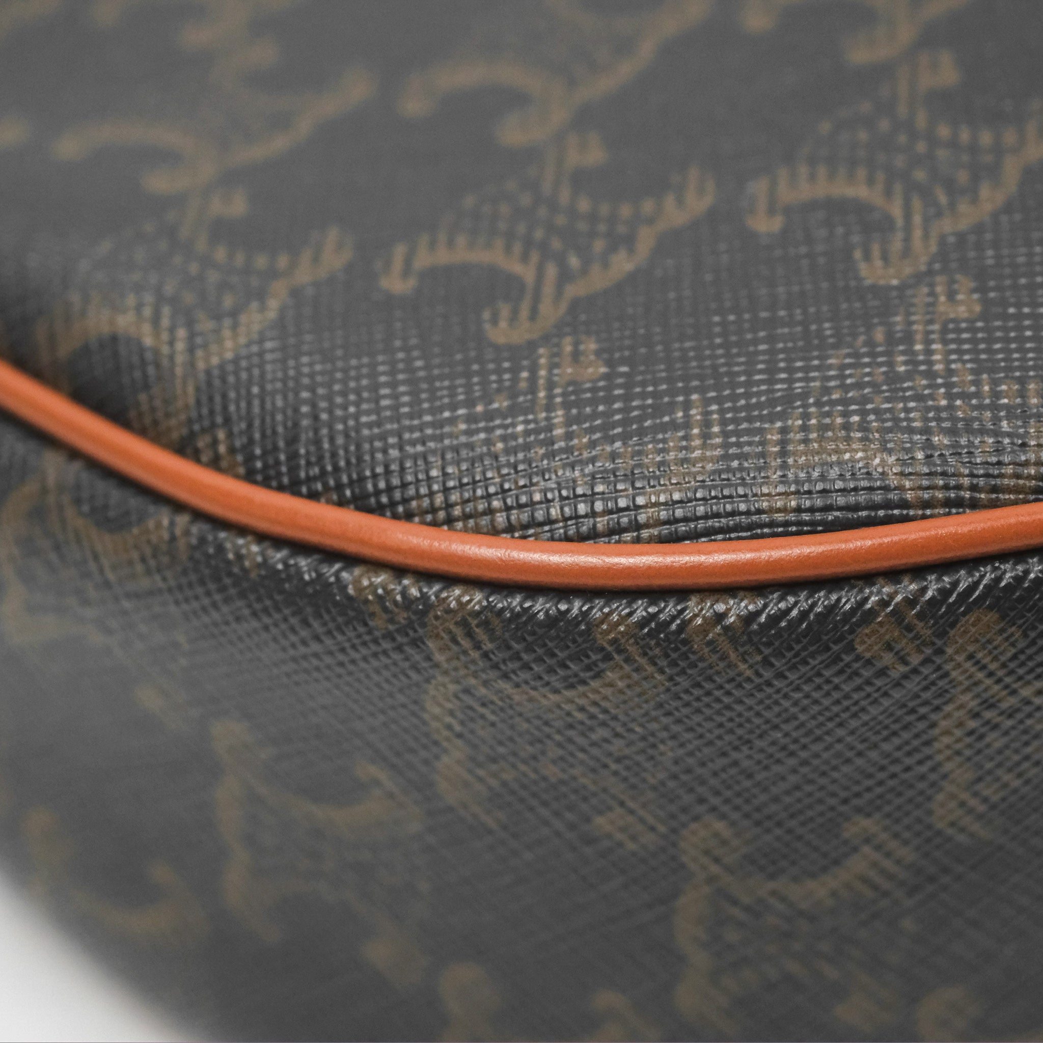 Celine Ava Bag in Triomphe Canvas & Calfskin Leather - Tan Crossbody Shoulder Bag for Women | Perfect for Work, Travel & Everyday Use