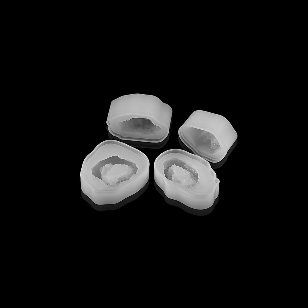 Crystal Cluster Molds for Resin Art - DIY Epoxy Resin Jewelry Making & Home Decor Craft Supplies (Set of 2) - Perfect for Handmade Gifts, Geode Decorations, and Creative DIY Projects