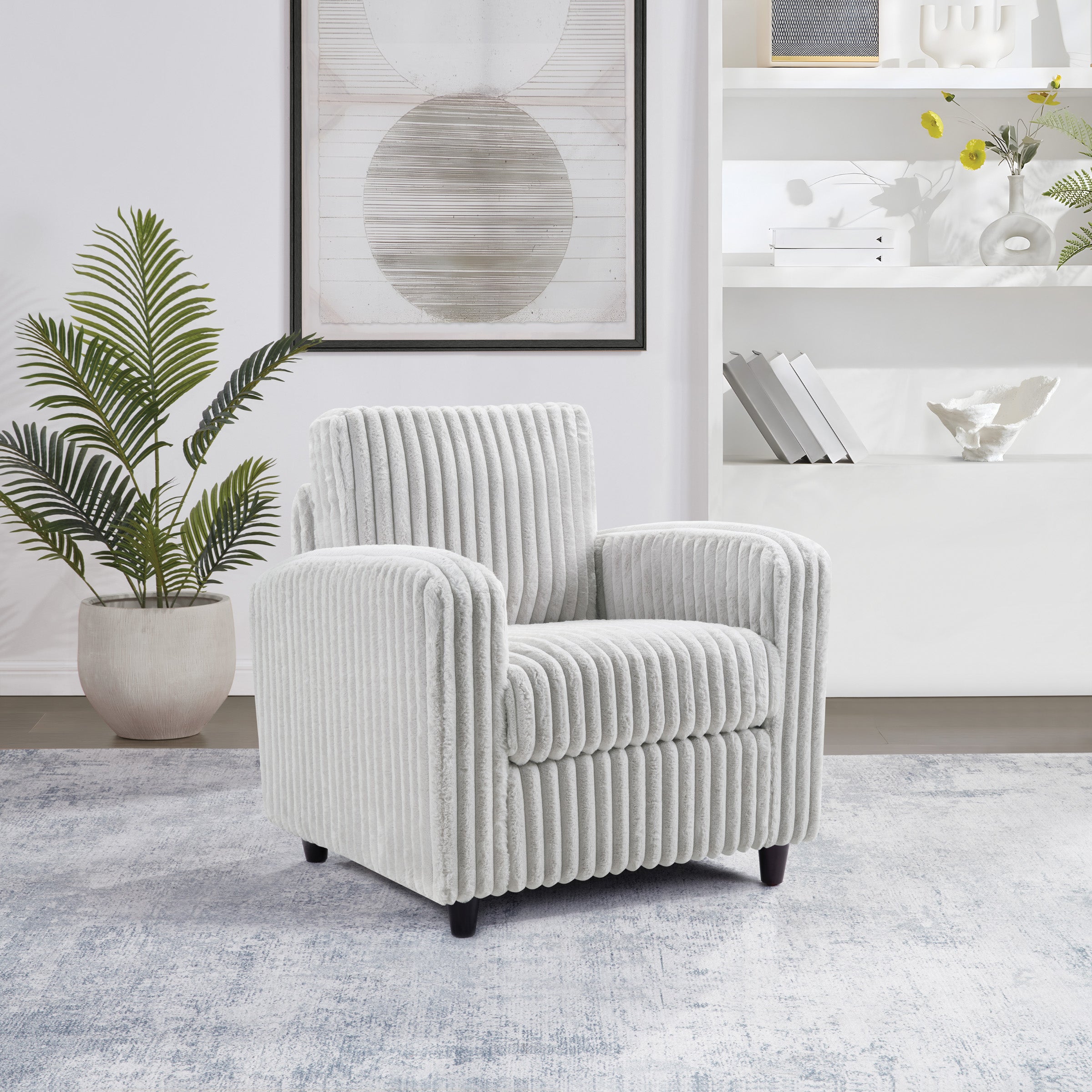 Office Star Ave Six Venus Club Chair [VNS51A] - Modern Ergonomic Office Chair for Home & Business - Perfect for Conference Rooms, Waiting Areas & Executive Offices