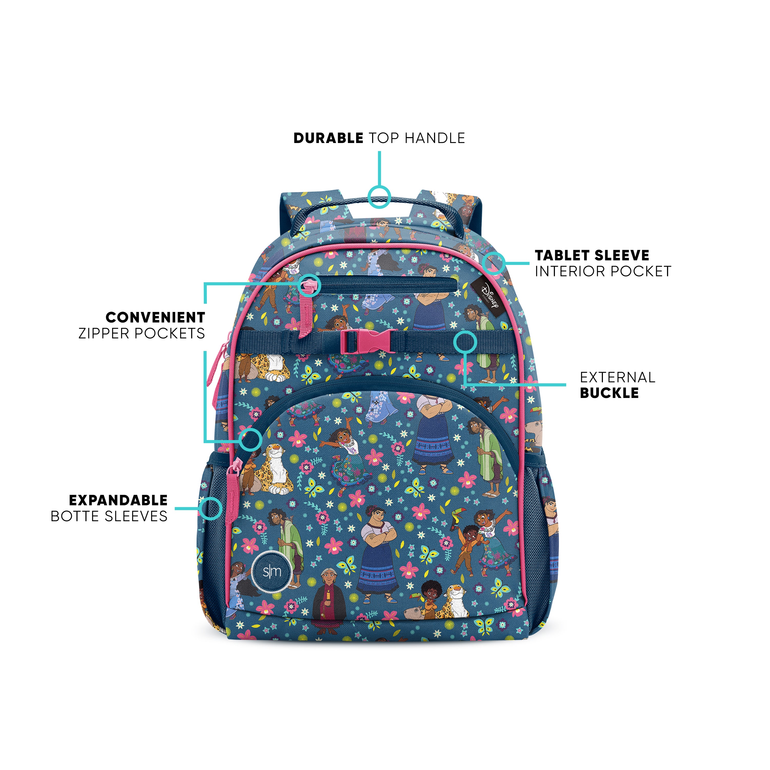 Fletcher Kids' Backpack Large - Durable School Backpack for Boys & Girls - Spacious Bookbag for Elementary Students - Perfect for School, Travel & Daily Use