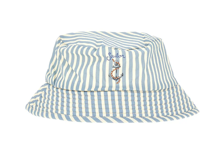 KONGES SLOJD ASNOU Bucket Hat for Kids (12 Months to 8 Years) - Sun Protection & Stylish Outdoor Play Accessory
