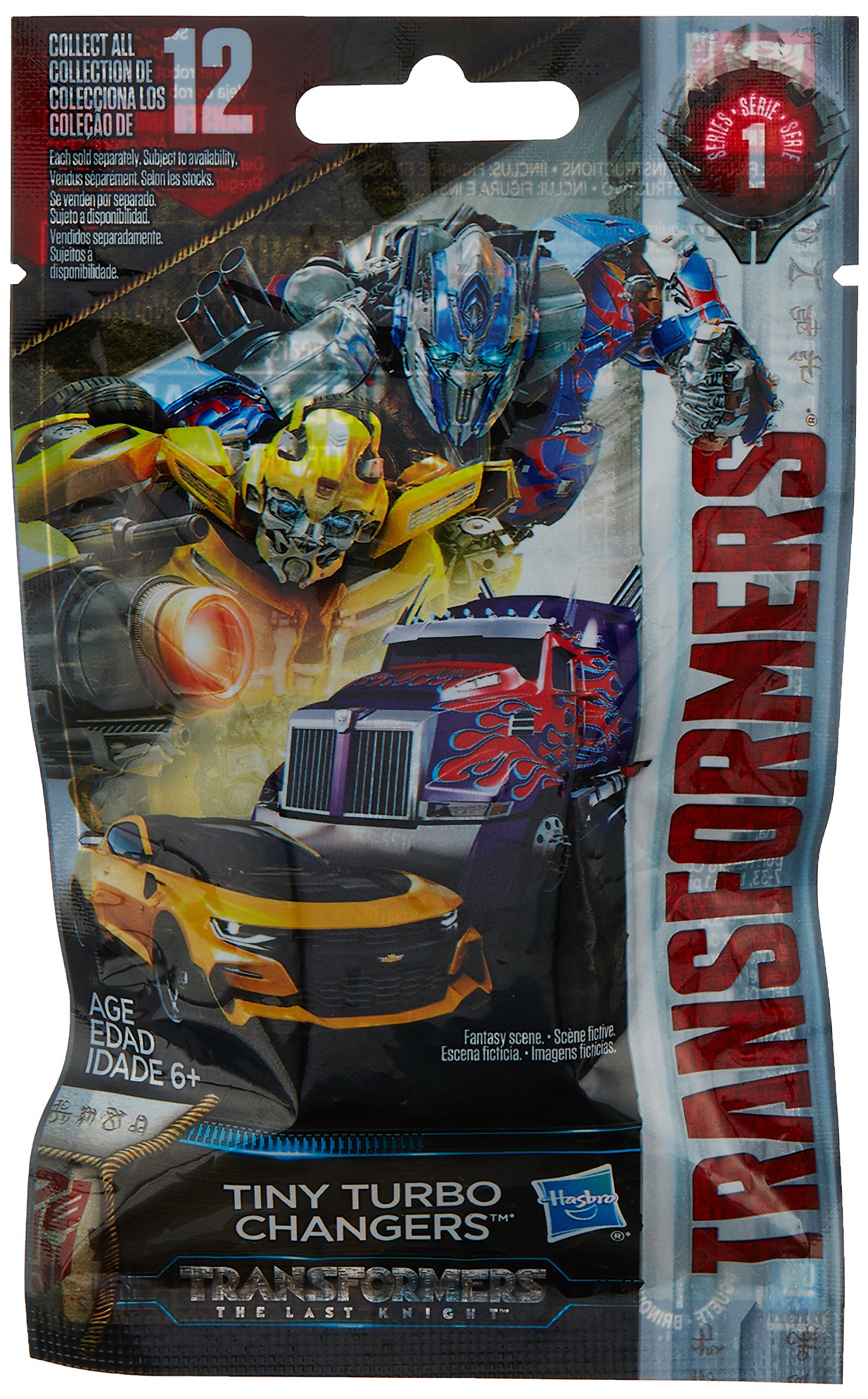 Transformers The Last Knight Tiny Turbo Changers Blind Bag Figures - 12-Pack Mystery Collectible Toys for Kids & Adults - Perfect for Birthday Gifts, Party Favors, and Action Play Scenes