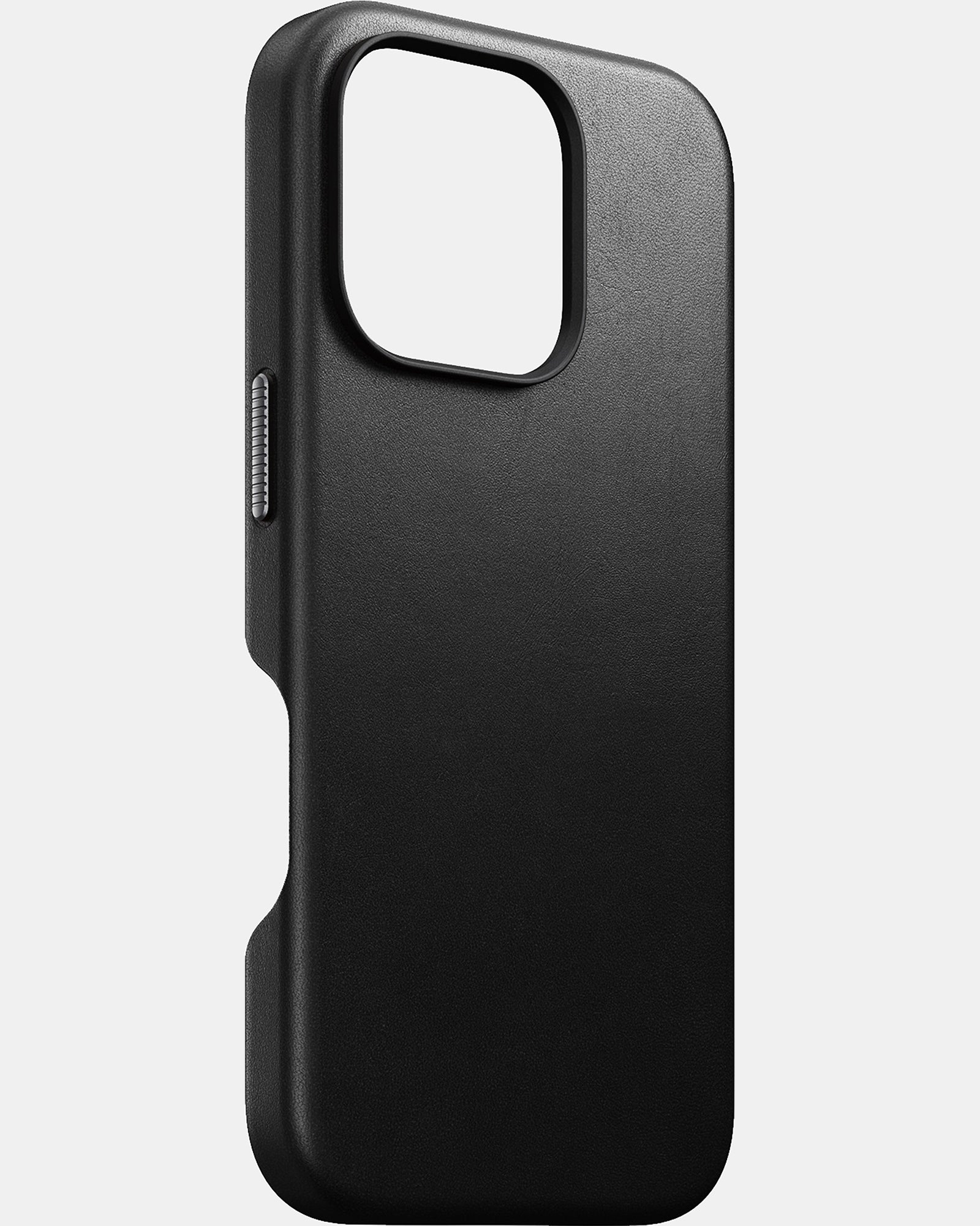 Premium Nomad Genuine Leather Case for iPhone 16 Pro - Slim Protective Cover with RFID Blocking (Black) - Perfect for Business Professionals & Everyday Use