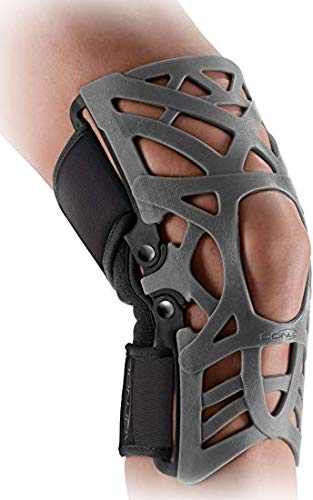 DonJoy Reaction Web Knee Support Brace with Compression Undersleeve - Adjustable Stabilizer for Running, Basketball & Sports Injuries - Blue, X-Large/XX-Large - Ideal for Athletes & Active Lifestyles