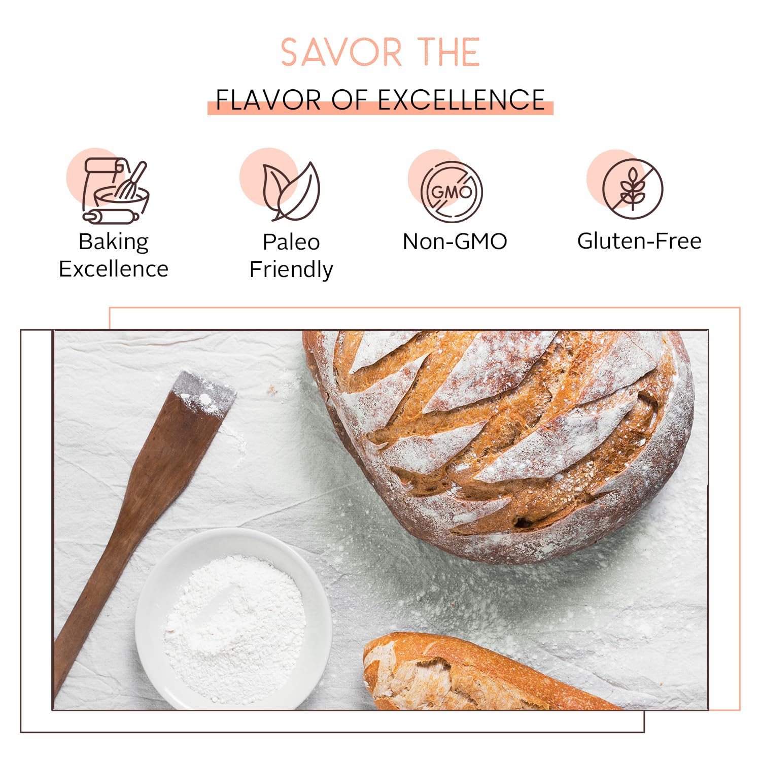 Pure Baking Soda 4-Pack (16 Oz Each) - Aluminum Free, Gluten Free Baking Powder for Pancakes, Cookies, Cakes & Baking - Resealable Stand-Up Pouch - Perfect for Home Baking, Cooking & Cleaning
