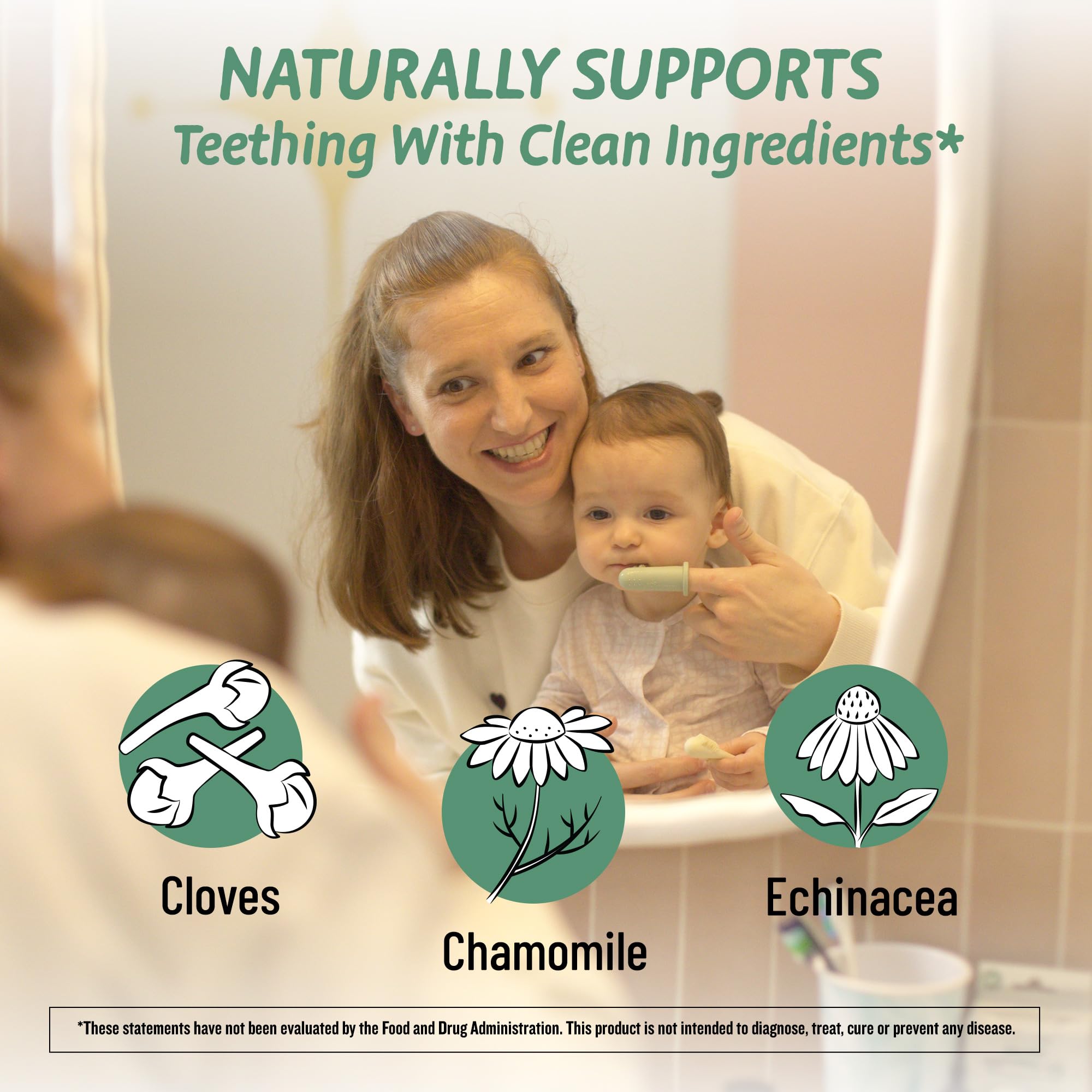 Organic Legendairy Milk Teething Drops for Babies - Natural Clove & Chamomile Teething Relief - Sugar-Free, 120 Servings - Soothe Sore Gums During Teething for Infants & Toddlers - Perfect for Daytime Comfort & Nighttime Sleep