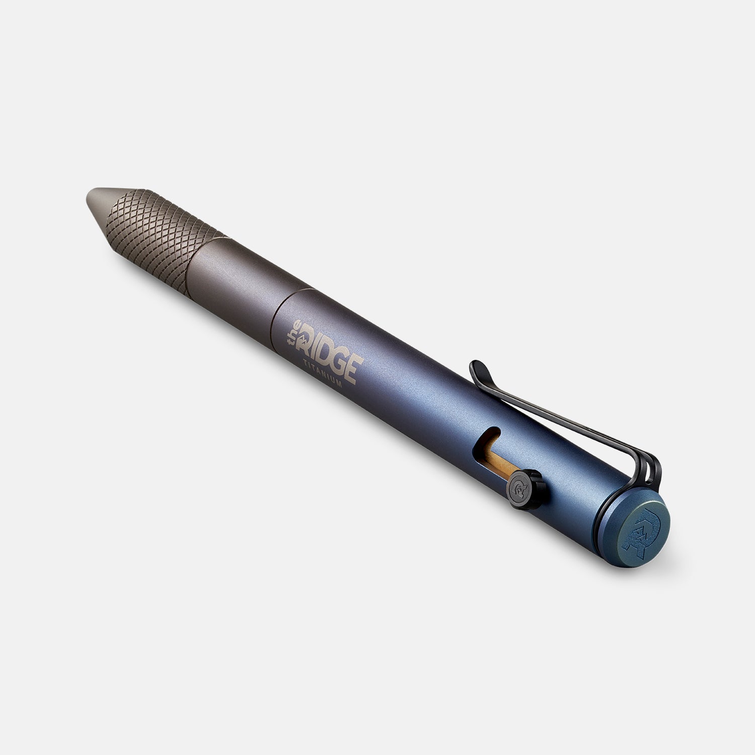 Ridge Bolt Action Pen - Premium Burnt Titanium Tactical Pen for EDC, Writing & Outdoor Adventures