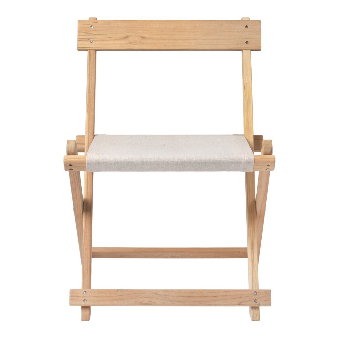 BM4570 Outdoor Dining Chair - Foldable Patio Furniture for Garden, Poolside, and Backyard - Heavy Duty Weather-Resistant Design
