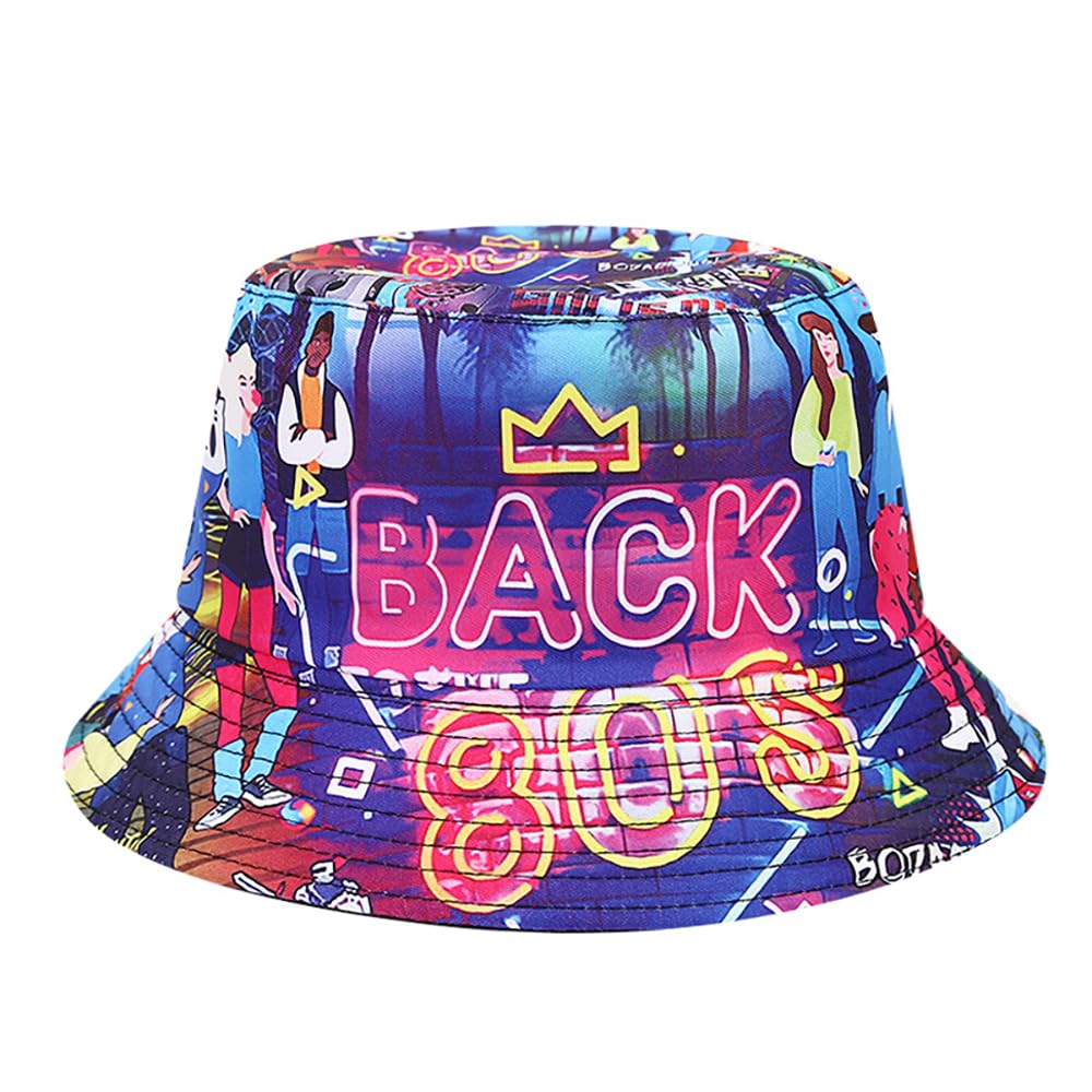 Gionforsy 80s 90s Hip Hop Costume Kit - Rapper Outfit Accessories Set with Bucket Hat, Sunglasses & Gold Chain Ring | Perfect for Halloween, Themed Parties & Music Videos