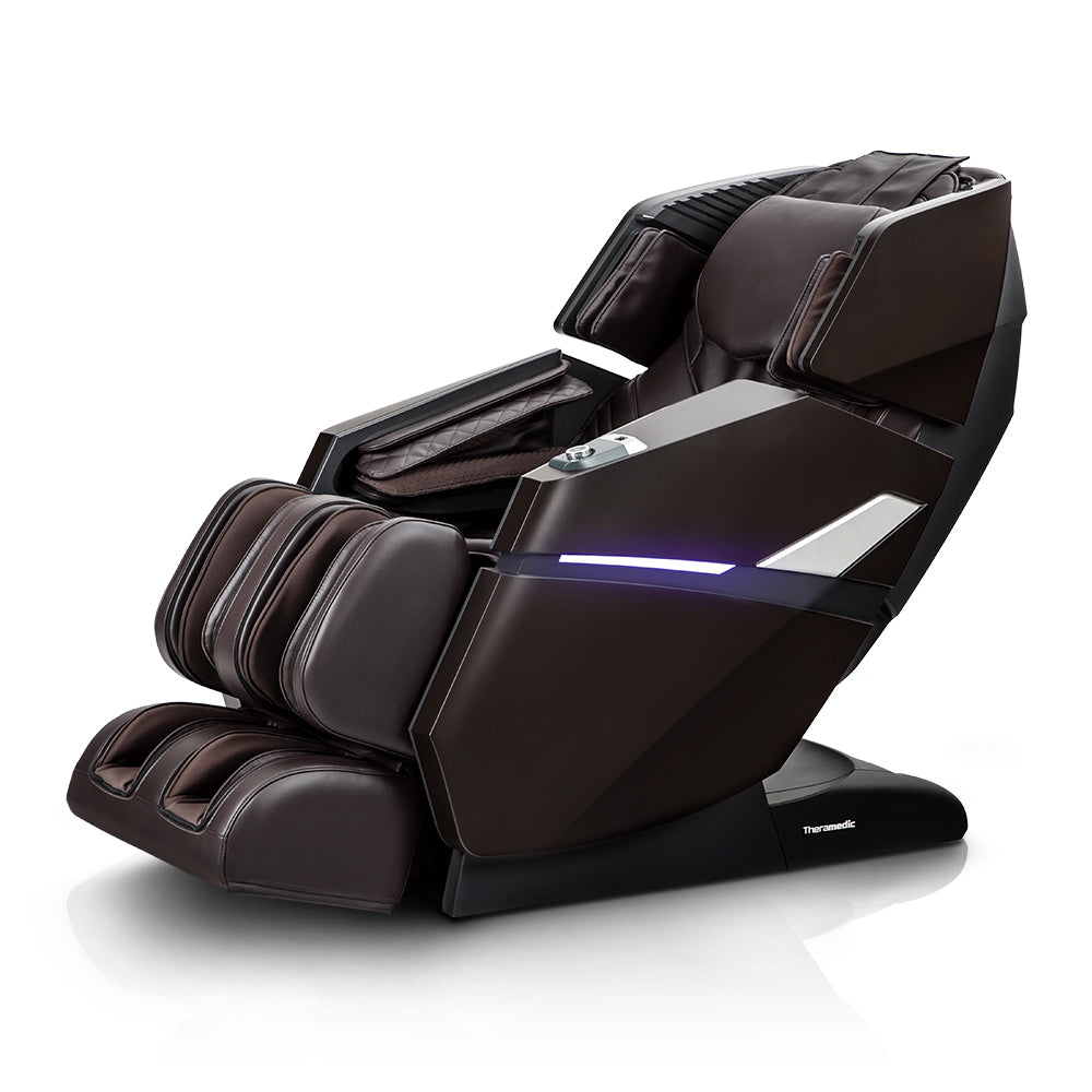 Theramedic Flex Massage Chair - Full Body Shiatsu & Zero Gravity Recliner for Home & Office Relaxation - Perfect for Stress Relief, Muscle Pain & Post-Workout Recovery